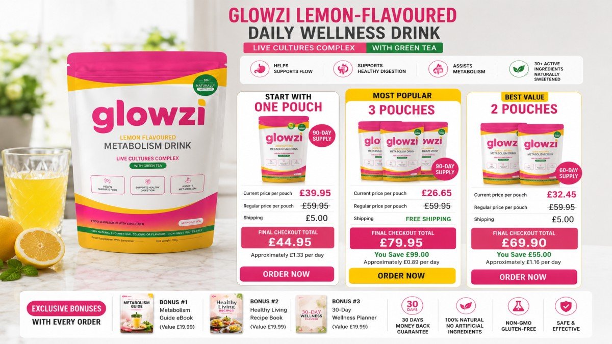 Glowzi Metabolism Drink
