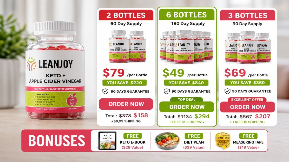 LeanJoy Keto ACV