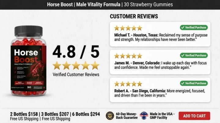 Horse Boost Gummies