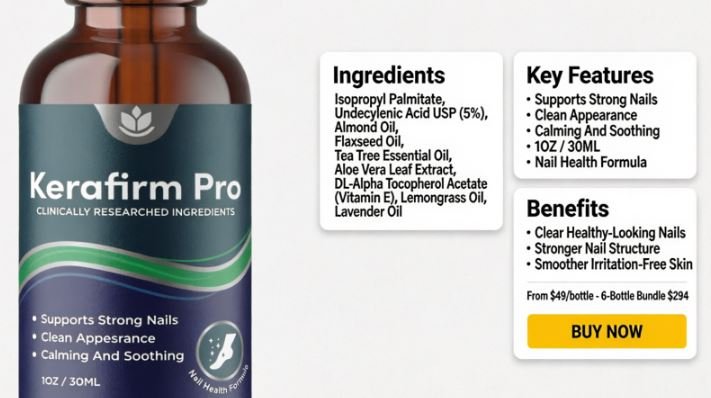 KeraFirm Pro nail fungus support formula