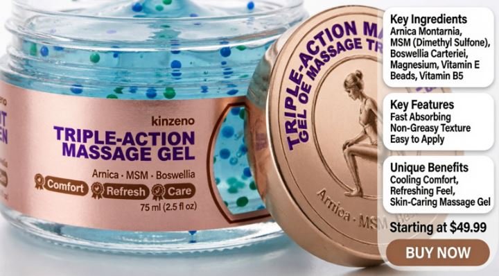 Kinzeno triple-action massage gel Ingredients Kinzeno triple-action massage gel Ingredients