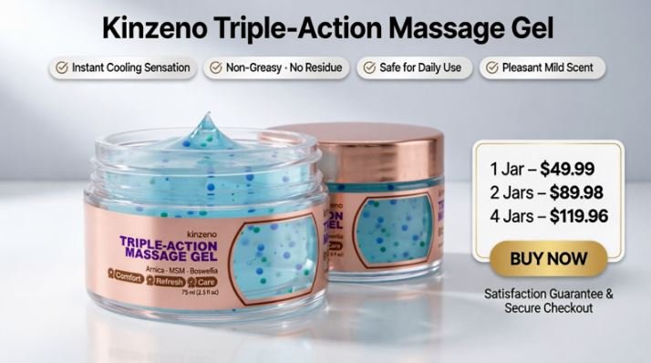 Kinzeno triple-action massage gel buy now Kinzeno triple-action massage gel buy now